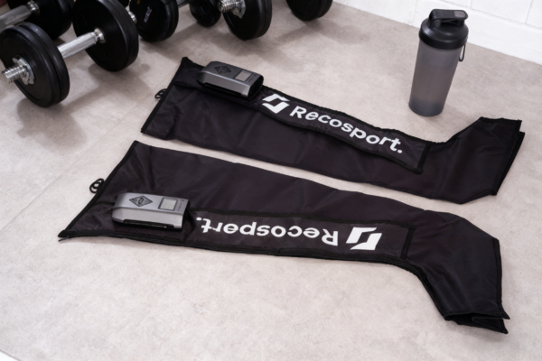 Bezprzewodowy aparat do drenażu limfatycznego Recosport - 5-komorowe nogawki